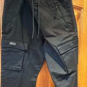 Hollister Men's Dark Cargo Pants